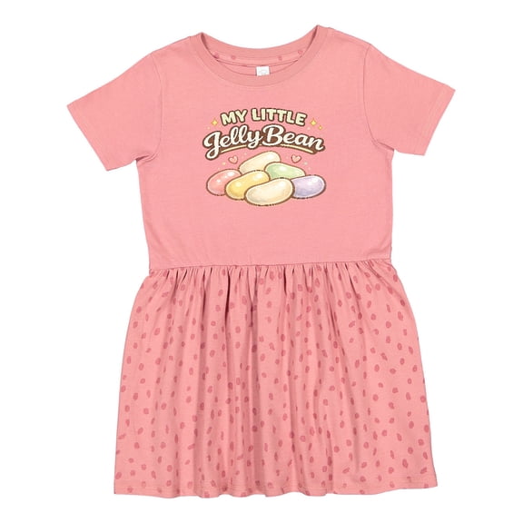 Inktastic Jelly Bean Easter Girls Toddler Dress