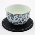 thumbnail image 2 of Bearachild negro marrón PU cuero aislado mantel resistente taza de café Mat Home Clud suministros Mostrada, 2 of 6