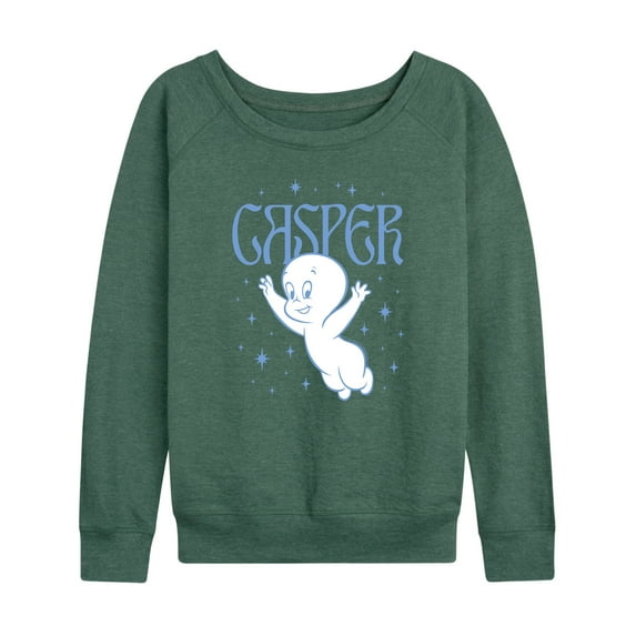 Casper the Friendly Ghost - Casper Flying Stars - Women's Lightweight French Terry Pullover