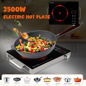 OhhGo Electric Ceramic Stove, 2200W Hot Plate Infrared Induction