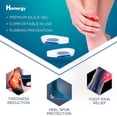 thumbnail image 4 of Almohadillas de gel para el talón para fascitis plantar, alivio del dolor de pies, plantillas acolchadas para mujeres y hombres (2 unidades), 4 of 6