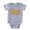 Heather Grey, variant on CafePress - I Say_New - Cute Infant Baby Football Bodysuit
