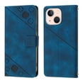 thumbnail image 2 of Compatible avec iPhone 13 Mini Étui en Cuir PU Classique Embossé avec Porte-Cartes Étui Antichoc, 2 of 5