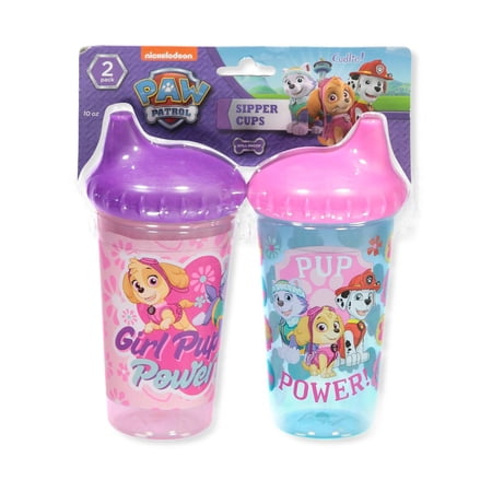 Paw Patrol 2-Pack Sipper Cups (10 Oz.) - pink, one size