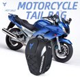 thumbnail image 2 of TFixol Motorcycle Rear Bag Back Seat Bag Tail Bag Multifunction Shoulder Stocked Backpack Helmet Pack, 2 of 7
