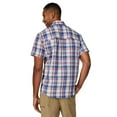 thumbnail image 2 of Free Country Men's Excursion Short Sleeve Poplin Shirt Rust Plaid M, 2 of 2
