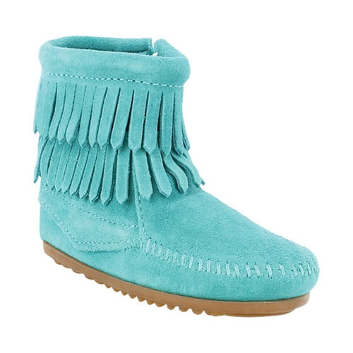minnetonka double fringe boot