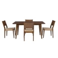 thumbnail image 3 of Powell Cadence 5-Piece Dining Set Brown With Brown Finish D1275D19PC5, 3 of 3