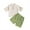 Green, variant on LYMAYTER Toddler Kids Pullover Short Sleeve Top Summer Casual Short Sleeve for Infant Baby T-Shirt Tee 6 Months to 4 Years