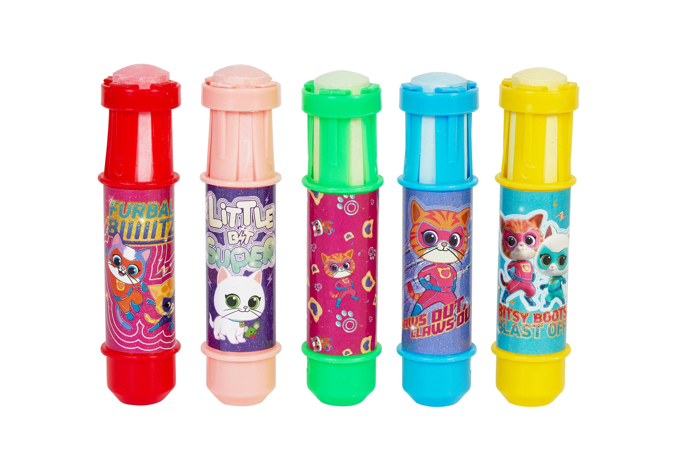 Little Kids Inc Disney Super Kitties 5-Piece Chalk Set for Kids by