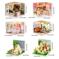 thumbnail image 3 of Modèle de Construction 3d Maison Miniature Auto-Assemblage Cadeau Spécial R9C9 U2H5, 3 of 8