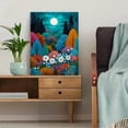 thumbnail image 5 of Abstract Lemon Branch Canvas Print Restaurant Home Wall Art, 5 of 8