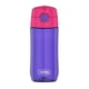 thumbnail image 1 of Botella THERMOS Funtainer de plástico para hidratación, 470 ml, color morado, 1 of 6