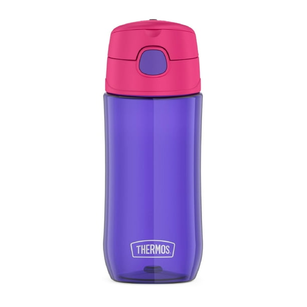 Botella THERMOS Funtainer de plástico para hidratación, 470 ml, color morado