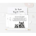 thumbnail image 5 of Inkdotpot 30Jungle Animals Gender Neutral Baby Shower Book Request Cards Bring A Book Instead Of A Card Baby Shower Invitations Inserts Games, 5 of 6