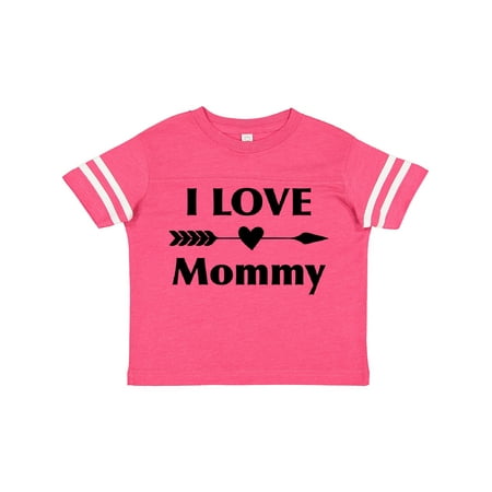 

Inktastic I Love Mommy Gift Toddler Boy or Toddler Girl T-Shirt