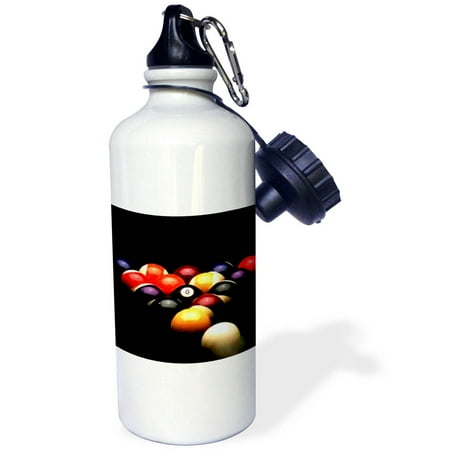 

3dRose Billiards Pool Sports Water Bottle 21oz