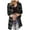 Black, variant on Womens Plaid Shackets Button Up Classic Checkered Shirt Jacket Lapel Neck Fall Casual Long Sleeve Outwear Blouses (M, Red)