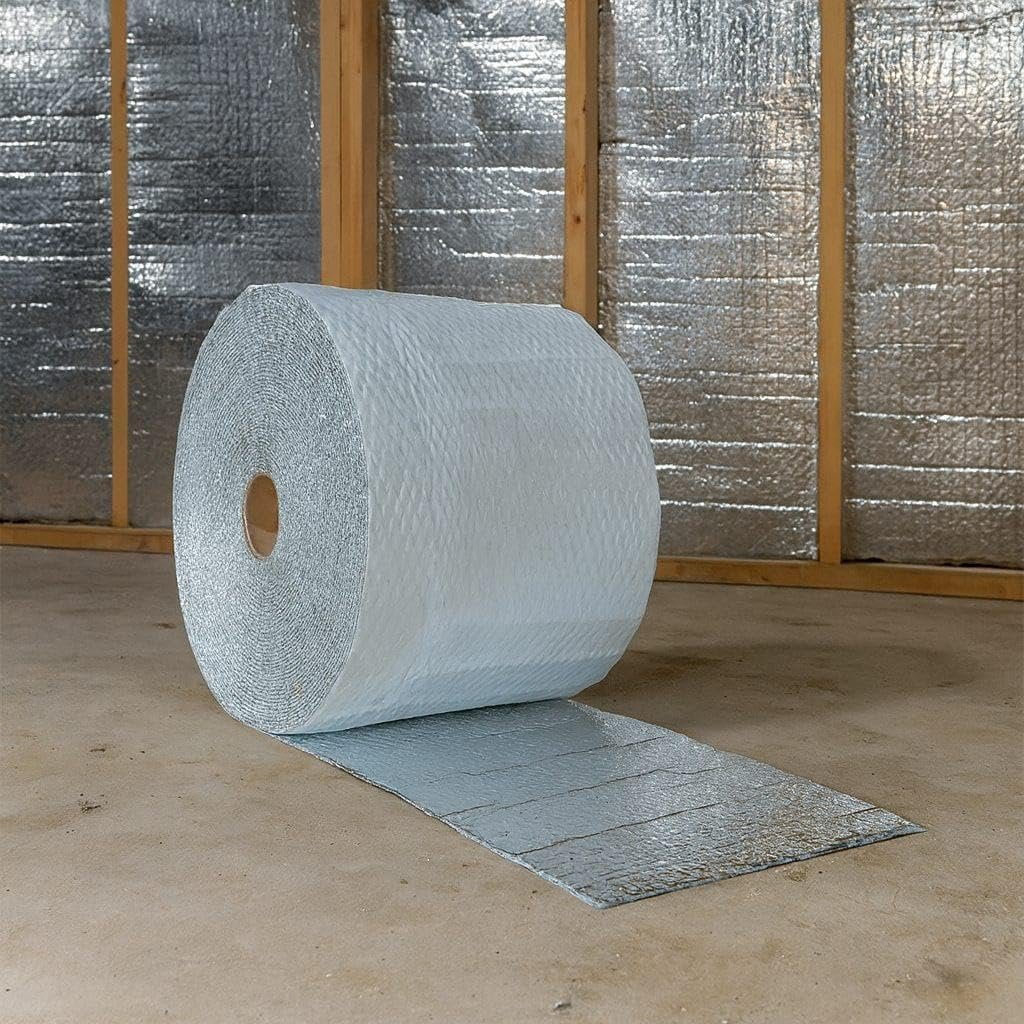 3/16" x 125' Reflective Bubble Cushioning Wrap Roll Thermal Insulation 48" x 125'