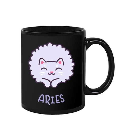 Aries Cat Design Mug -Image by Shutterstock,