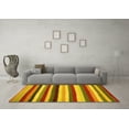 thumbnail image 3 of Ahgly Company Indoor Rectangle Southwestern Yellow Country Area Rugs, 7' x 9', 3 of 4