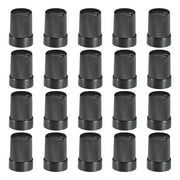 Unique Bargains 6mm Shaft Hole Knob for Speaker Effect Pedal Amplifier Potentiometer Knob 10x14mm 20 Pcs