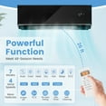 thumbnail image 6 of Giantex 2000 BTU Mini Split Air Conditioner & Heater, Wall Mounted Ductless AC Unit w/Control & Installation Kit, Black, 6 of 10