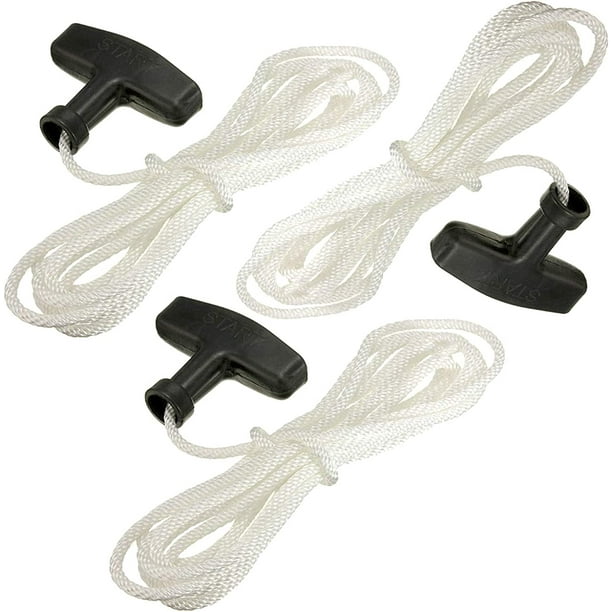 Lawn Mower Starter Rope Grass Recoil Starter Rope for Lawn Mower Lawn Chainsaw, String Trimmer