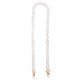 thumbnail image 4 of Cadena de resina blanca para bolso de mano con hebillas de metal, correa de repuesto para asa de bolso, 4 of 6