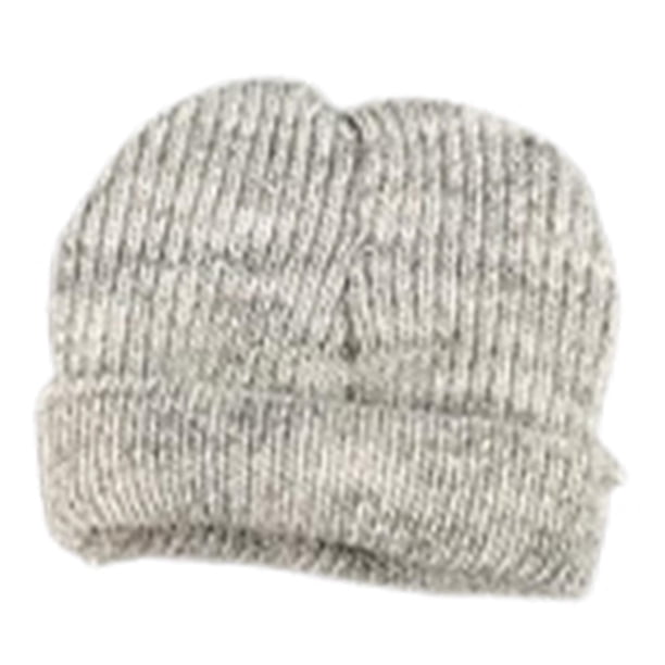 Figura de acción a escala 1/12, gorro de punto, elegante accesorio realista, disfraz para muñecas masculinas y femeninas, gorro suave y holgado, mini Gris
