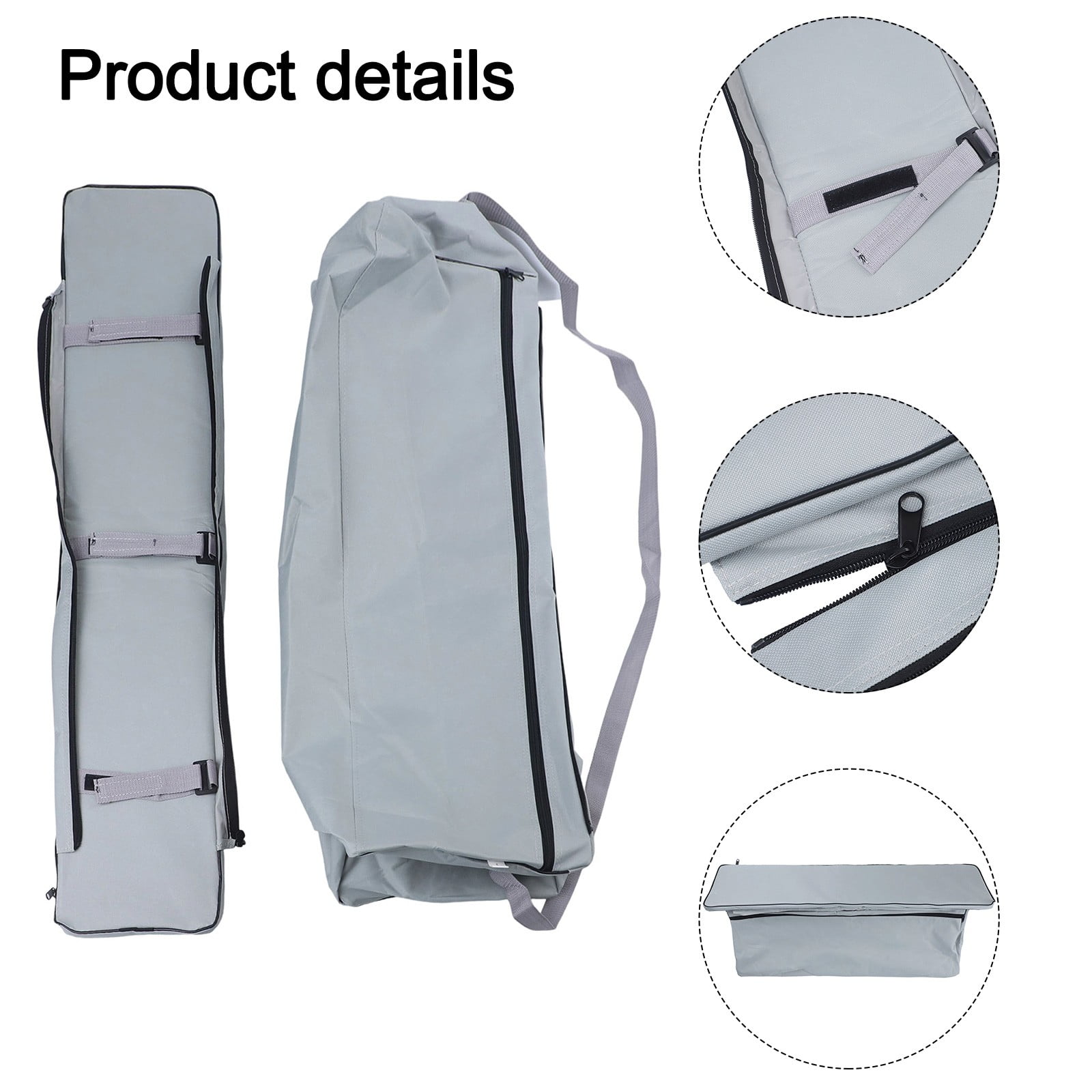 qiya Bench Seat Cover 420D Oxford Seat Storage Bag for Kayak Inflatable Boat