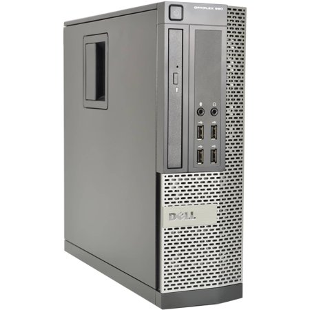 Refurbished Dell Optiplex 990-SFF WA1-0310 Desktop PC with Intel Core i5-2400 Processor, 4GB Memory, 250GB Hard Drive and Windows 10 Pro (Monitor Not Included)