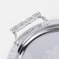thumbnail image 3 of tredstone Plateau de Service Rond avec Poignées pour Salle de Bain Restaurant Salon Argent P, 3 of 9