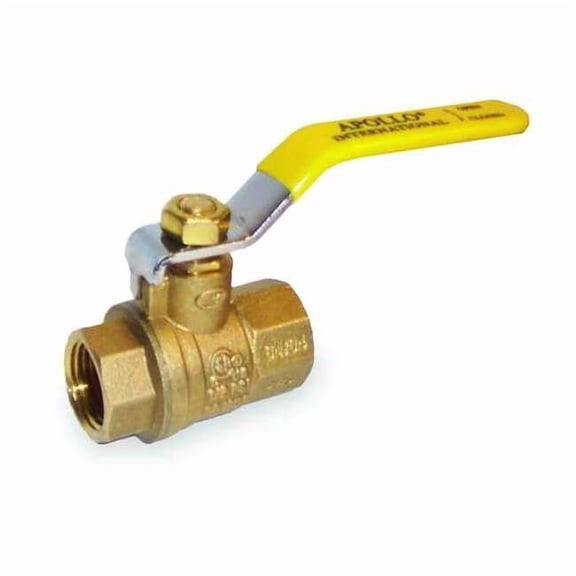 Apollo Valves 3/8" FNPT Brass Ball Valve Inline 94A10201