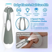 Baby Healthcare and Grooming Kit, Portable Baby Safety Care Set, Baby Essentials kit for Newborn (Grey White 20 in 1)