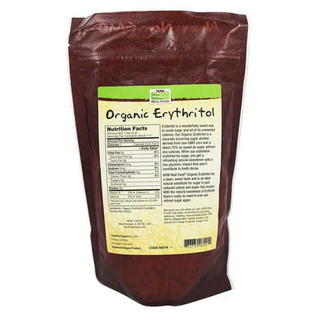 Best NOW Foods - Organic Erythritol - 1 lb. deal