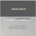 thumbnail image 3 of Next Glow Ultra Slim 5" LED Ceiling Light Fixture, 4000K Round, Dimmable Flush Mount Light, White, 3 of 9