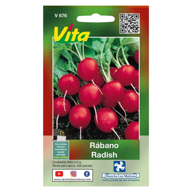 Semillas Rabano Vita