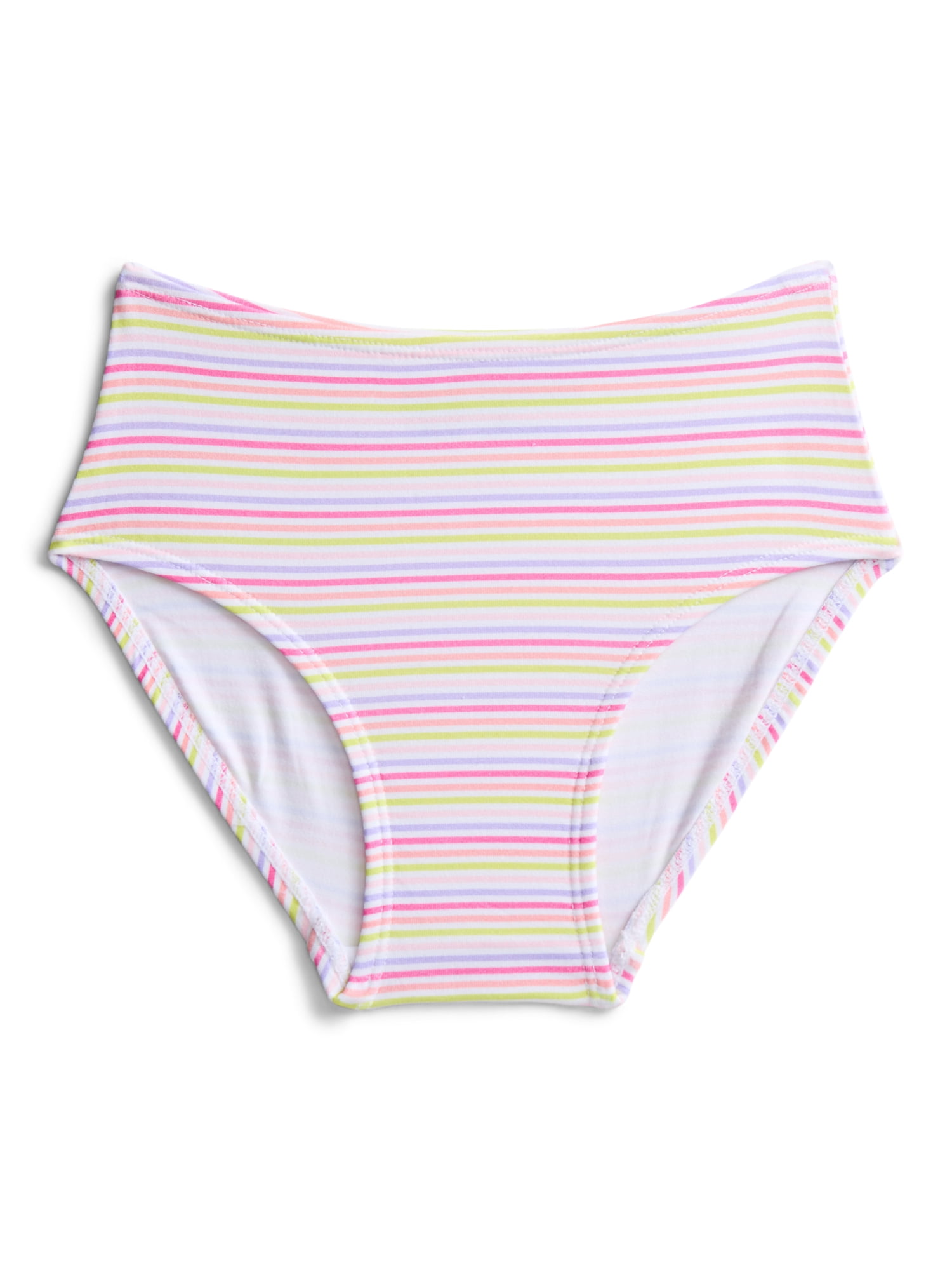 Wonder Nation Girls Premium Brief Underwear, 5-Pack, Sizes S-XL