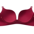 thumbnail image 5 of Push Up Bras for Women Padded Add 2 Cups Plunge Low Cut Bombshell Seamless Bra Support, 5 of 7