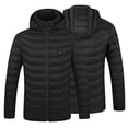 thumbnail image 3 of Heated Performance Shell Jackets Outdoor Warm Clothing Heated For Riding Skiing Fishing Charging Via Heated Coat Heating Winter Coat for Men and Women, 3 of 6