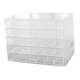 thumbnail image 1 of Milaget Earring Rings Storage Box Large Capacity Multifunctional Empty Nail Tip Case Clear, 1 of 9