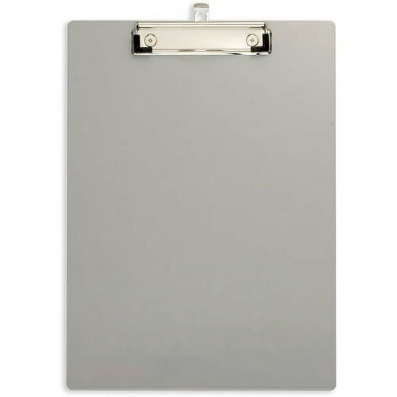 Officemate Magnetic Clipboard - Aluminum - Gray - 1 Each | Bundle of 2 Each