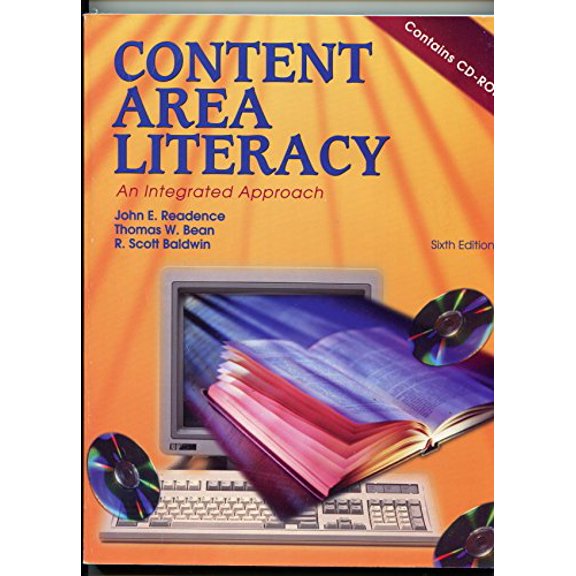 Pre-Owned Content Area Literacy: An Integrated Approach, 9780787238841, 0787238848, Paperback, 6 edition