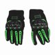 thumbnail image 5 of Guantes de motocicleta con pantalla táctil de dedos completos Guantes de pantalla táctil transpirables con mano completa verde, 5 of 11