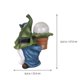 thumbnail image 2 of Old Man Resin Ornament for Decoration 1Pcs Solar Energy Resin Figurine, 2 of 4