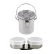 thumbnail image 1 of 2 piezas de material acero inoxidable de resistencia Soledad Vaso de paleta para arandela de brochas de pintura, 1 of 10