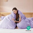 thumbnail image 3 of Duvet Cover Set - Soft Double Brushed Lavender Duvet Cover Twin/Twin XL, 2, 3 of 9