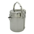thumbnail image 2 of Almencla Pot de Camping Extérieur en Acier Inoxydable avec Sac en Filet à Cordon Poignée Pliable, 2 of 8