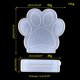 thumbnail image 3 of DIY Dog Paw Photo Frame Ornaments Silicone Molds Suitable for Epoxy Resin Diy Craft Jewelry Making Home Decorations, 3 of 4